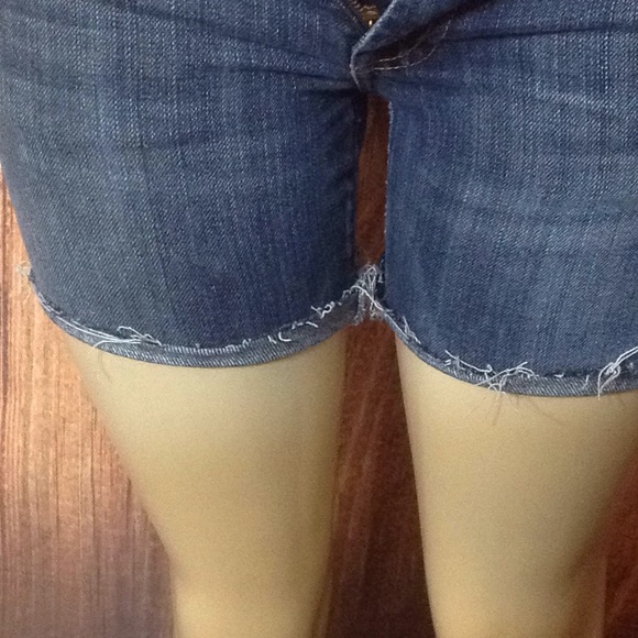 🦋 7FAM cut off shorts size 27 - Picture 3 of 4